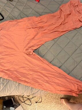 Old Navy Coral Orange Harem Pants